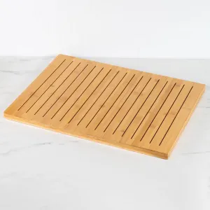 Premium Bamboo Anti-Slip Bath Mat - Robinsons Special Buy