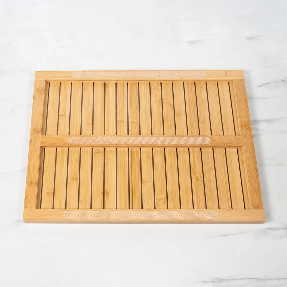 Premium Bamboo Anti-Slip Bath Mat - Robinsons Special Buy