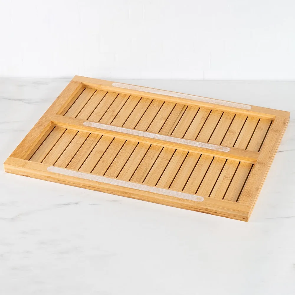 Premium Bamboo Anti-Slip Bath Mat - Robinsons Special Buy