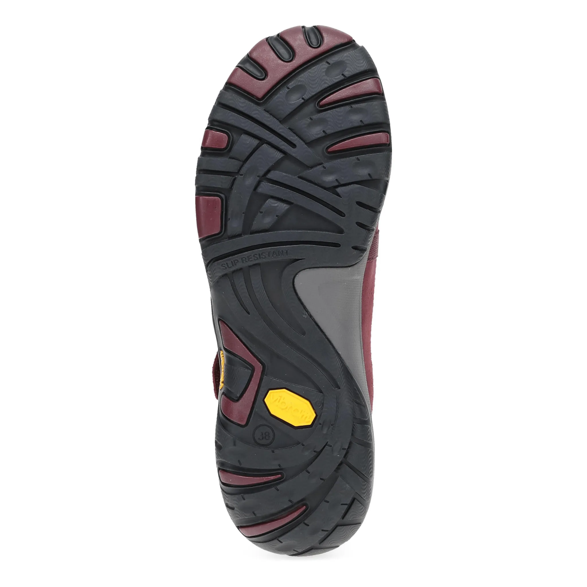 Primrose | Waterproof | Burnished Suede | Wine