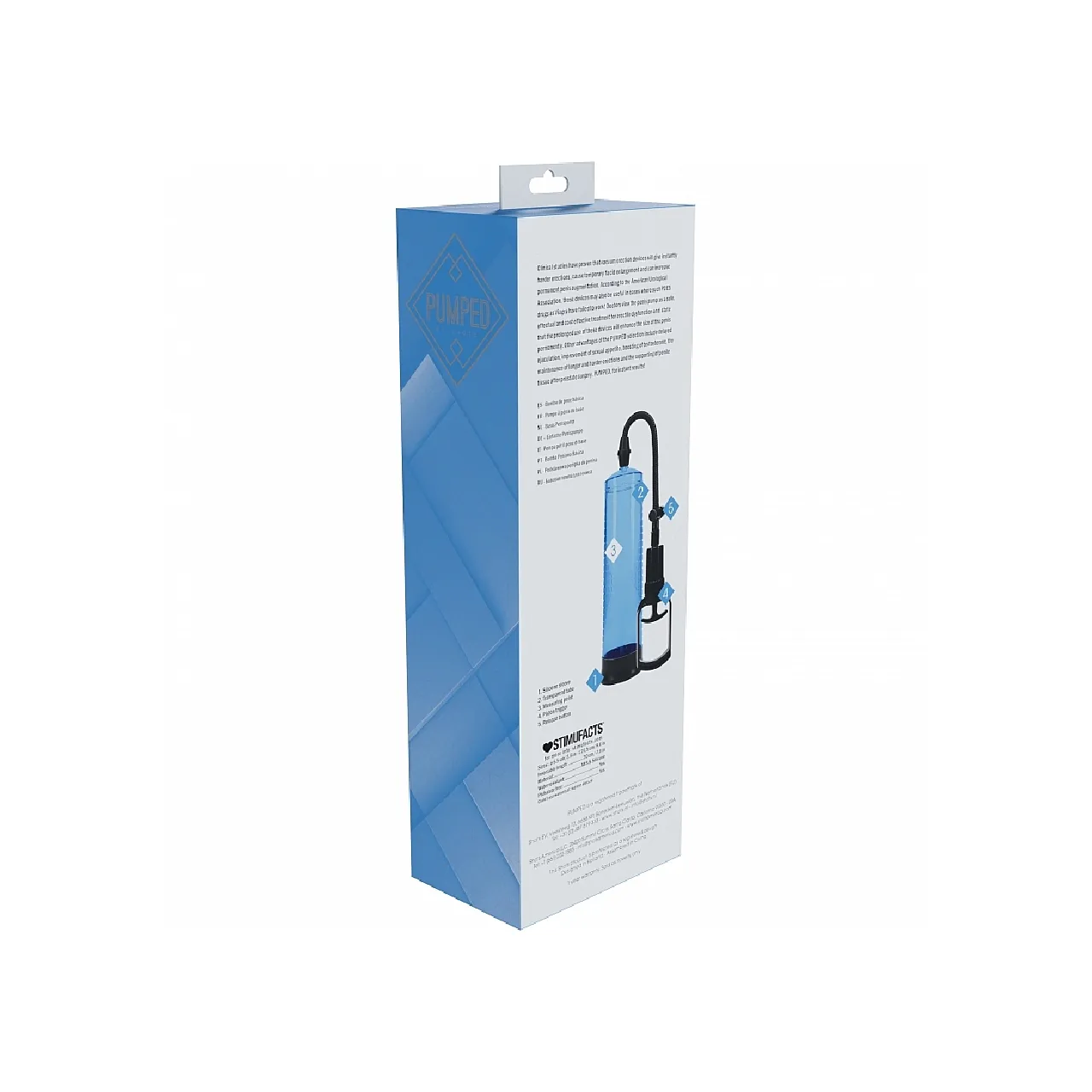 PUMPED - Basic Pump 2 - Water Resistant - Blue