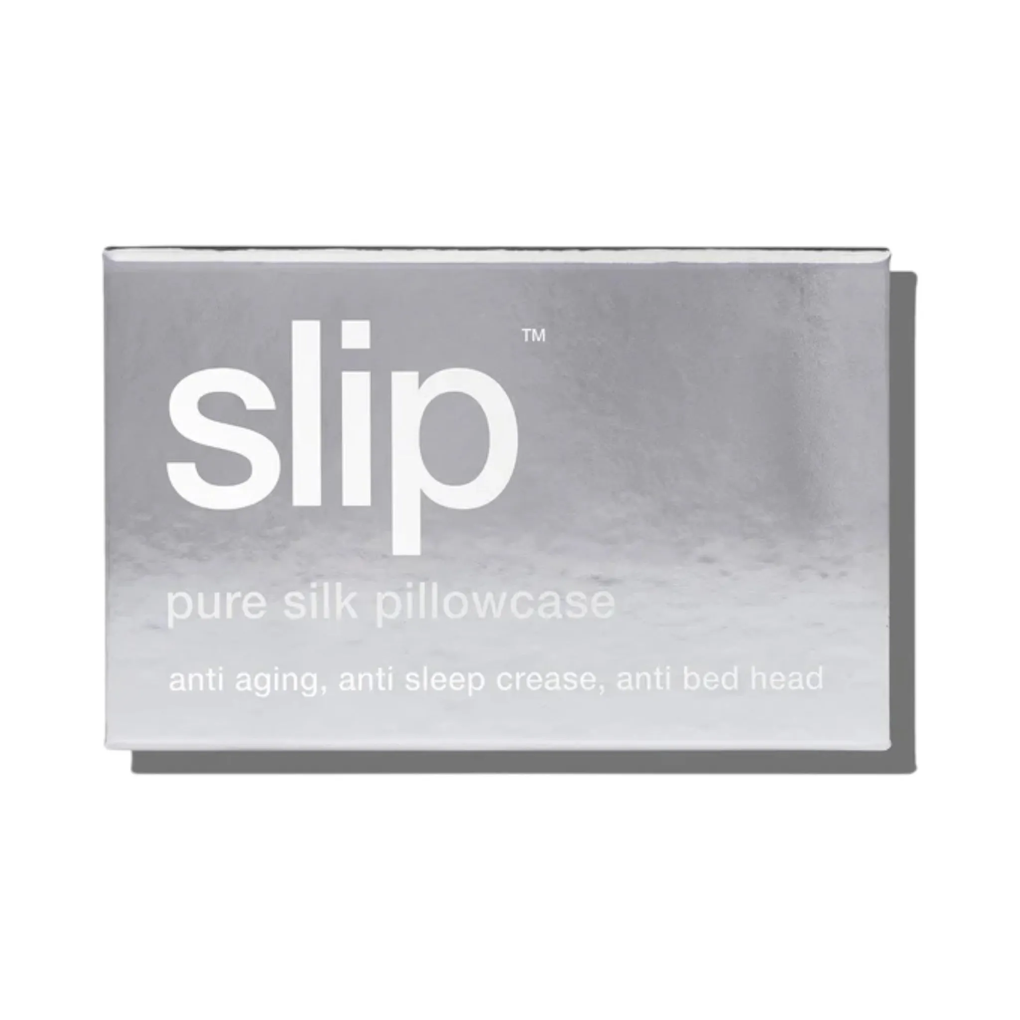 Pure Silk Pillowcases Queen - Silver