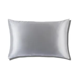 Pure Silk Pillowcases Queen - Silver