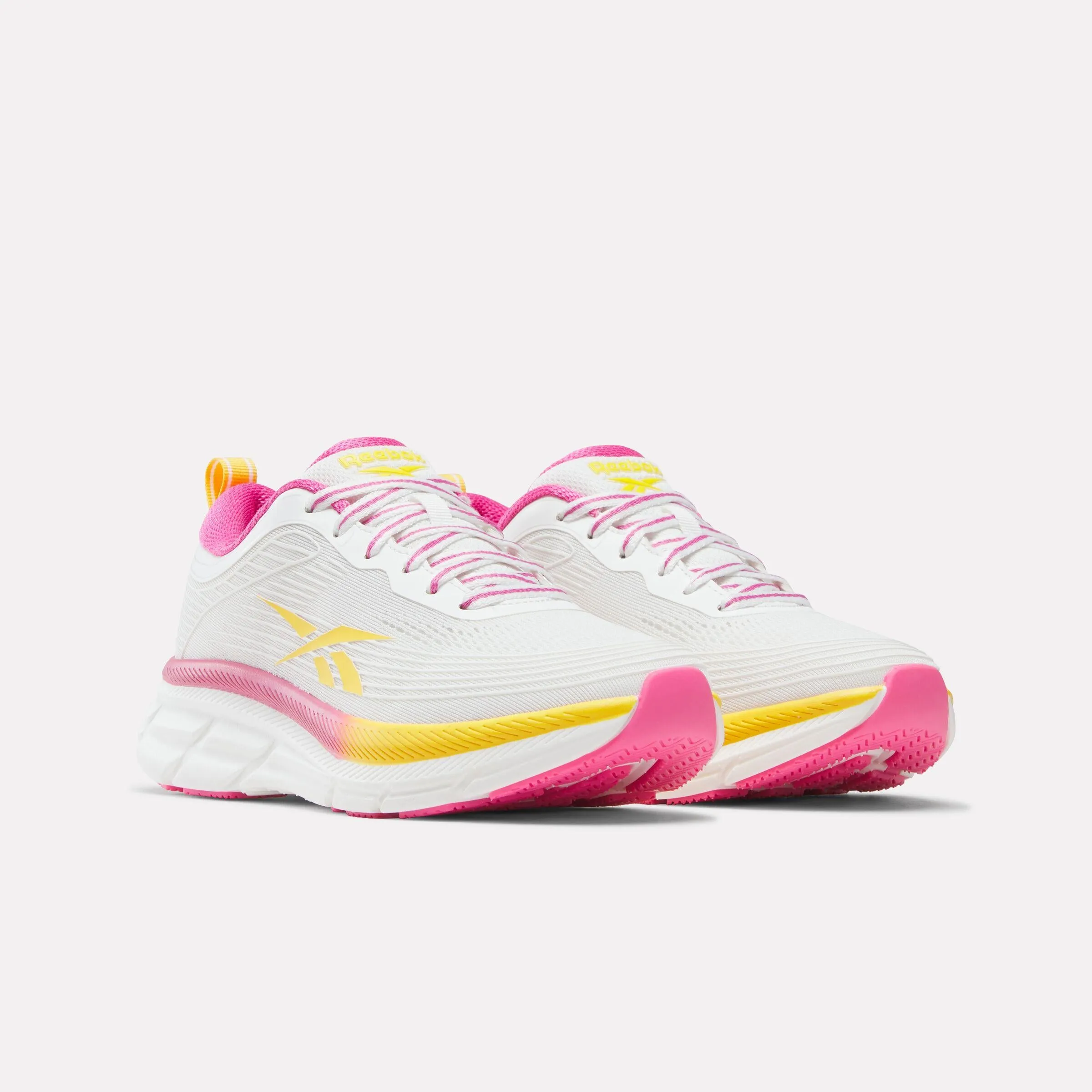 Reebok Footwear Women Road Strider Running Shoes WHITE/ATOMIC PINK