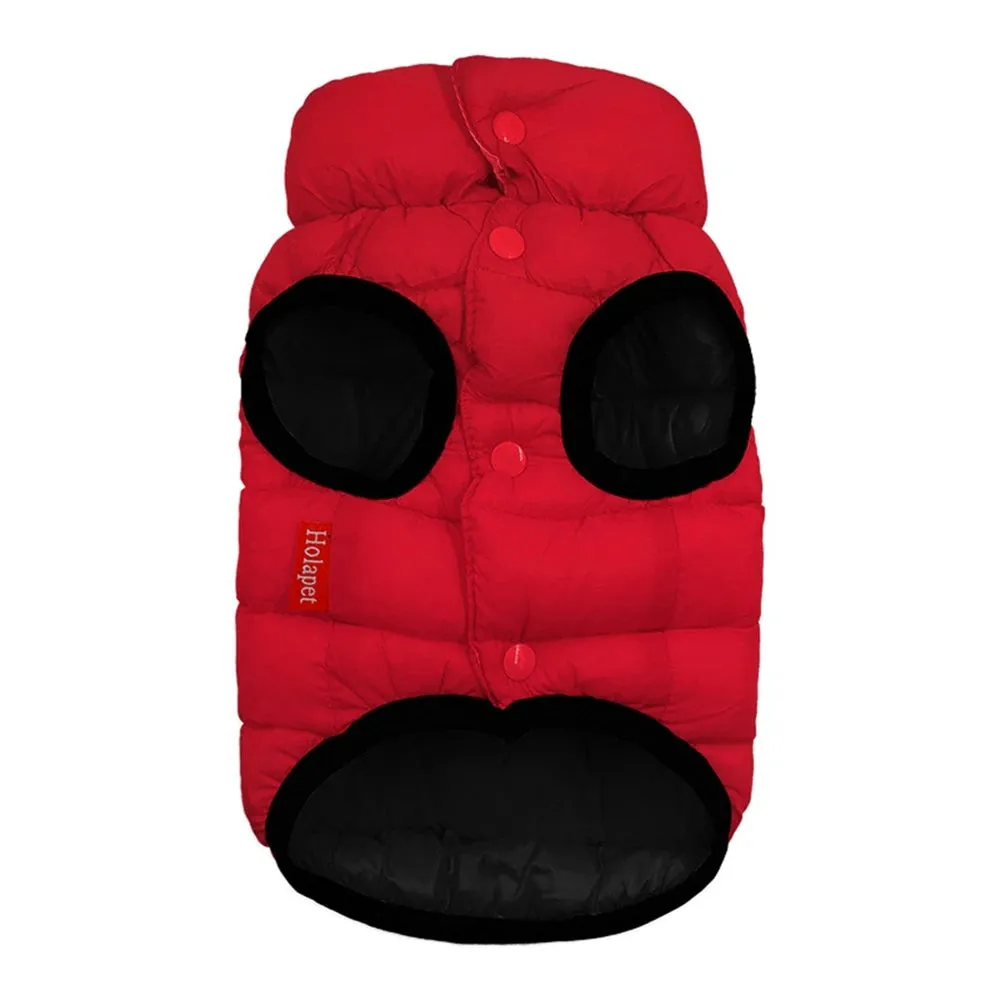 Reversible Water-Resistant Dog Puffer Coat