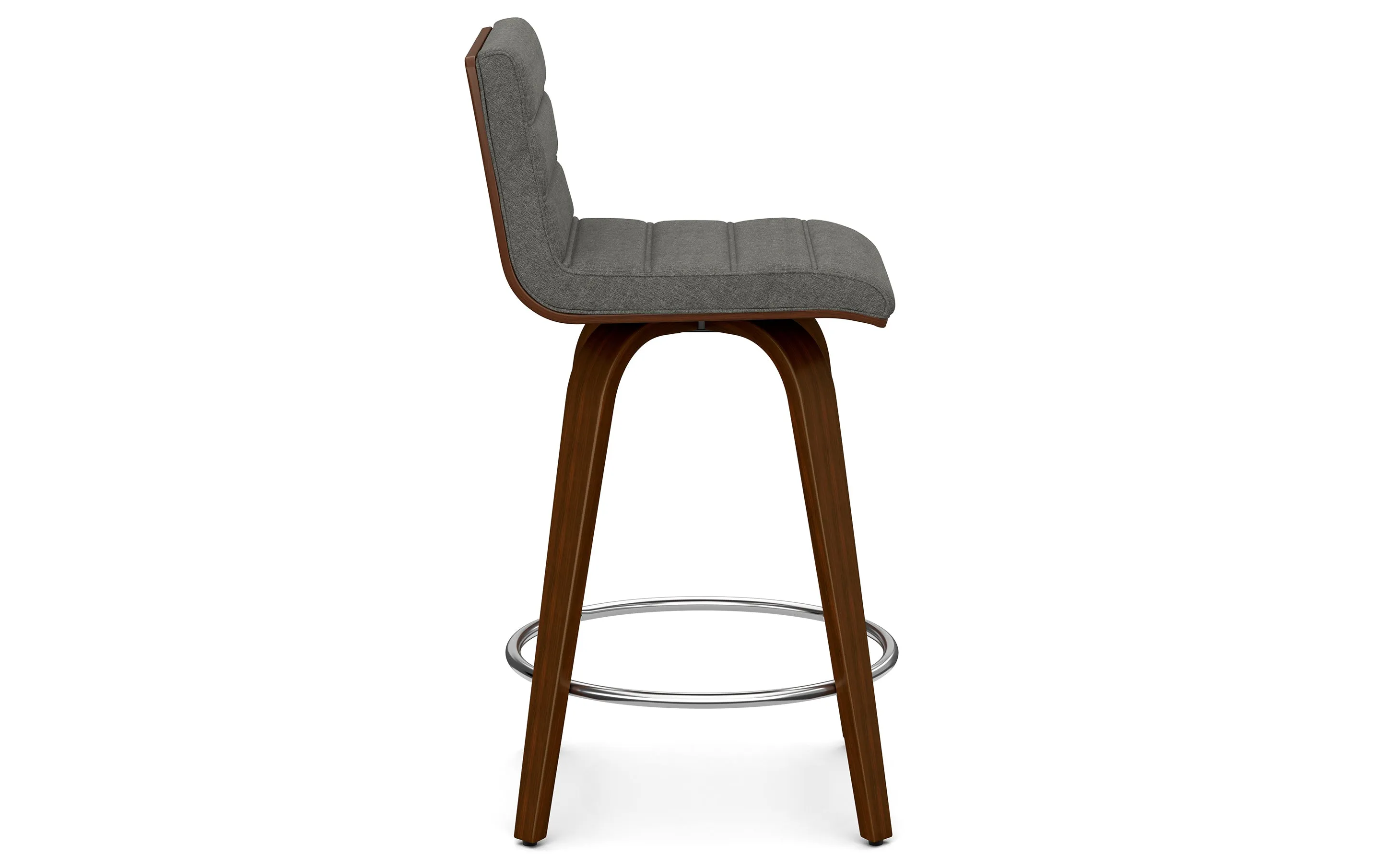 Roland Swivel Counter Height Stool in Linen