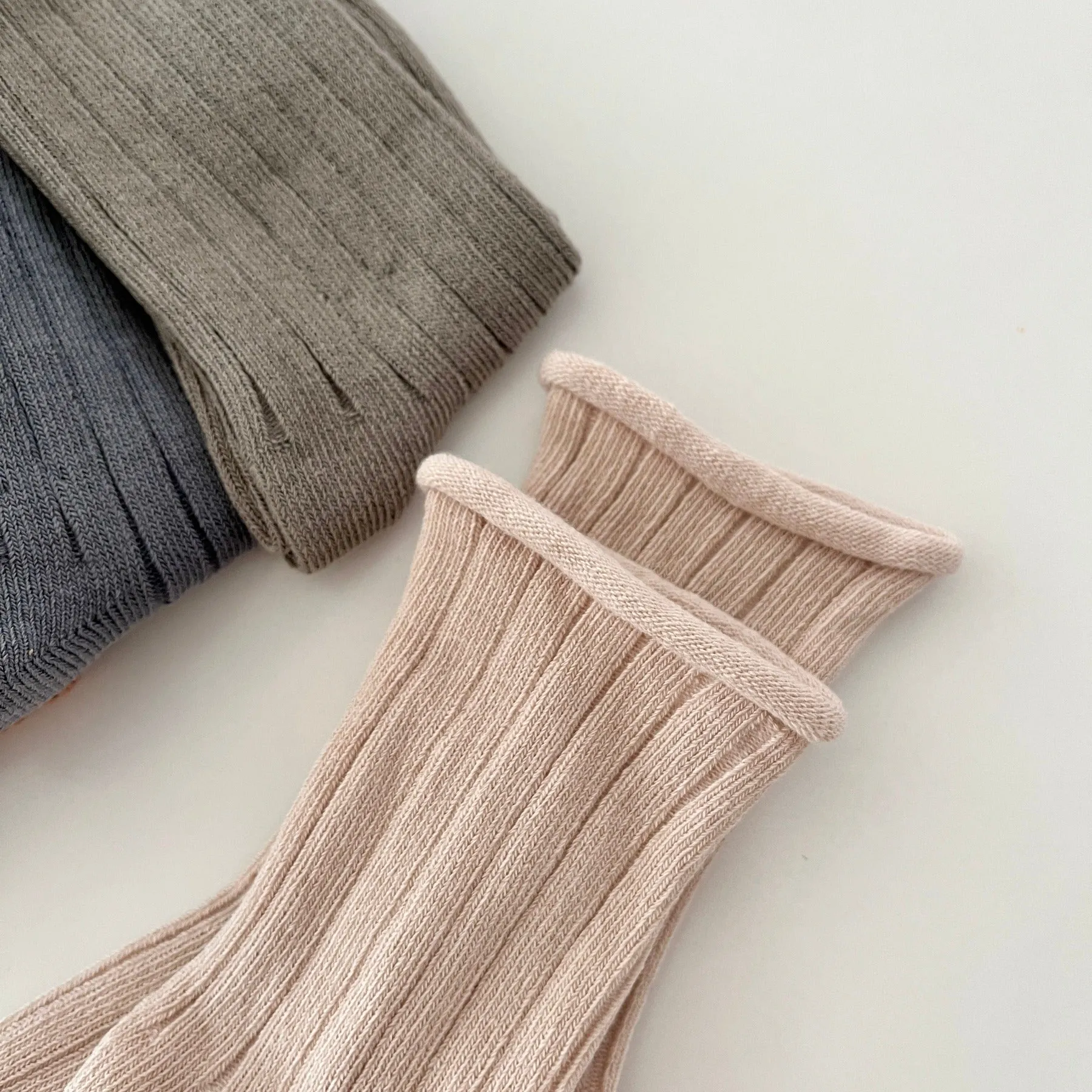 Roll Neck Socks Set (5 pack)