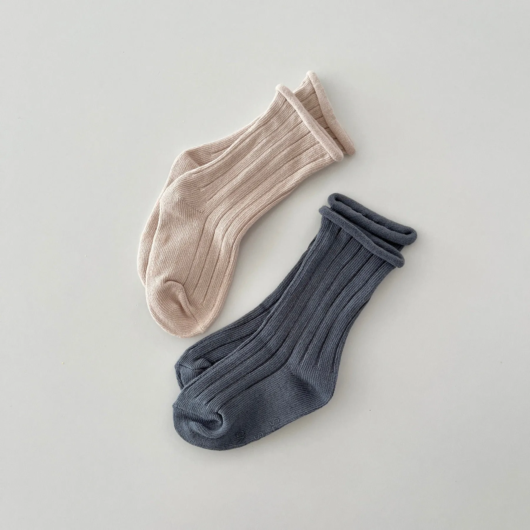 Roll Neck Socks Set (5 pack)