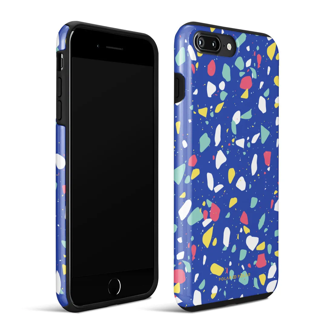 Royal Blue Terrazzo - iPhone 8 Plus/7 Plus Case