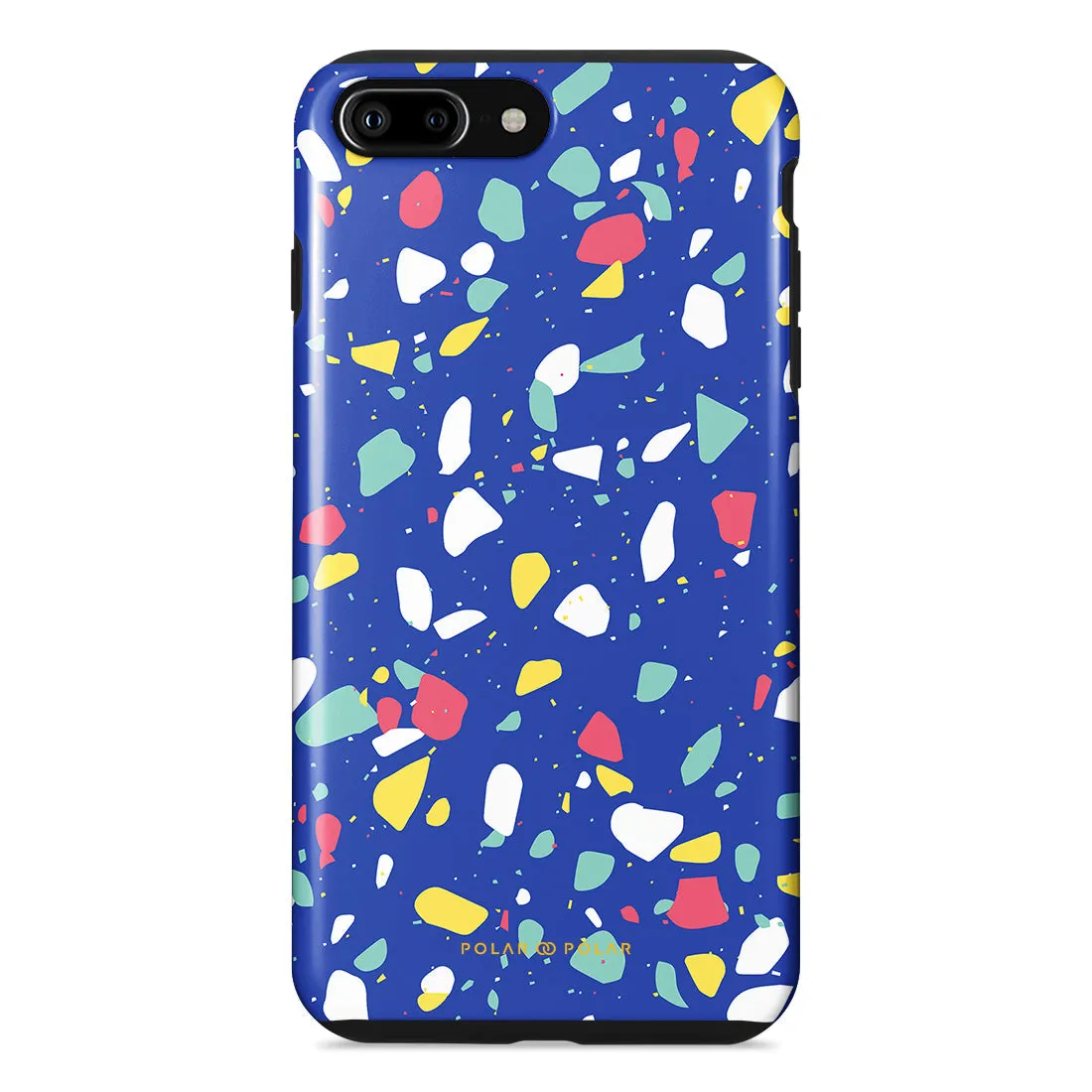 Royal Blue Terrazzo - iPhone 8 Plus/7 Plus Case