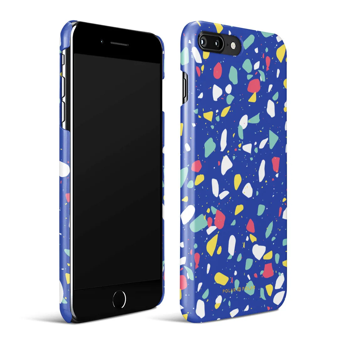 Royal Blue Terrazzo - iPhone 8 Plus/7 Plus Case