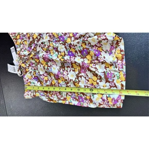 Sanctuary Women's Floral Print Side-Pocket Shorts Sunny Field Size XS NWT P1-90