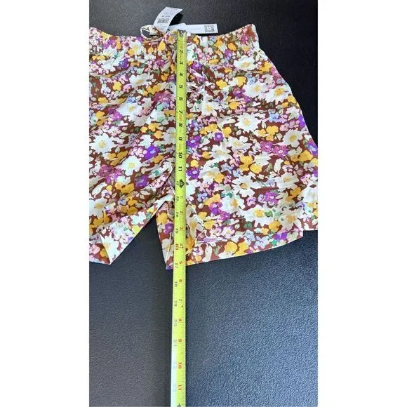 Sanctuary Women's Floral Print Side-Pocket Shorts Sunny Field Size XS NWT P1-90