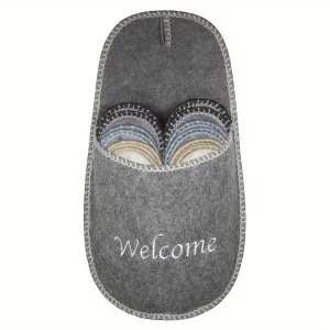 Sanne - Lichtgewicht Gastenschoenen, Warme Huispantoffels Met Antislip Zool