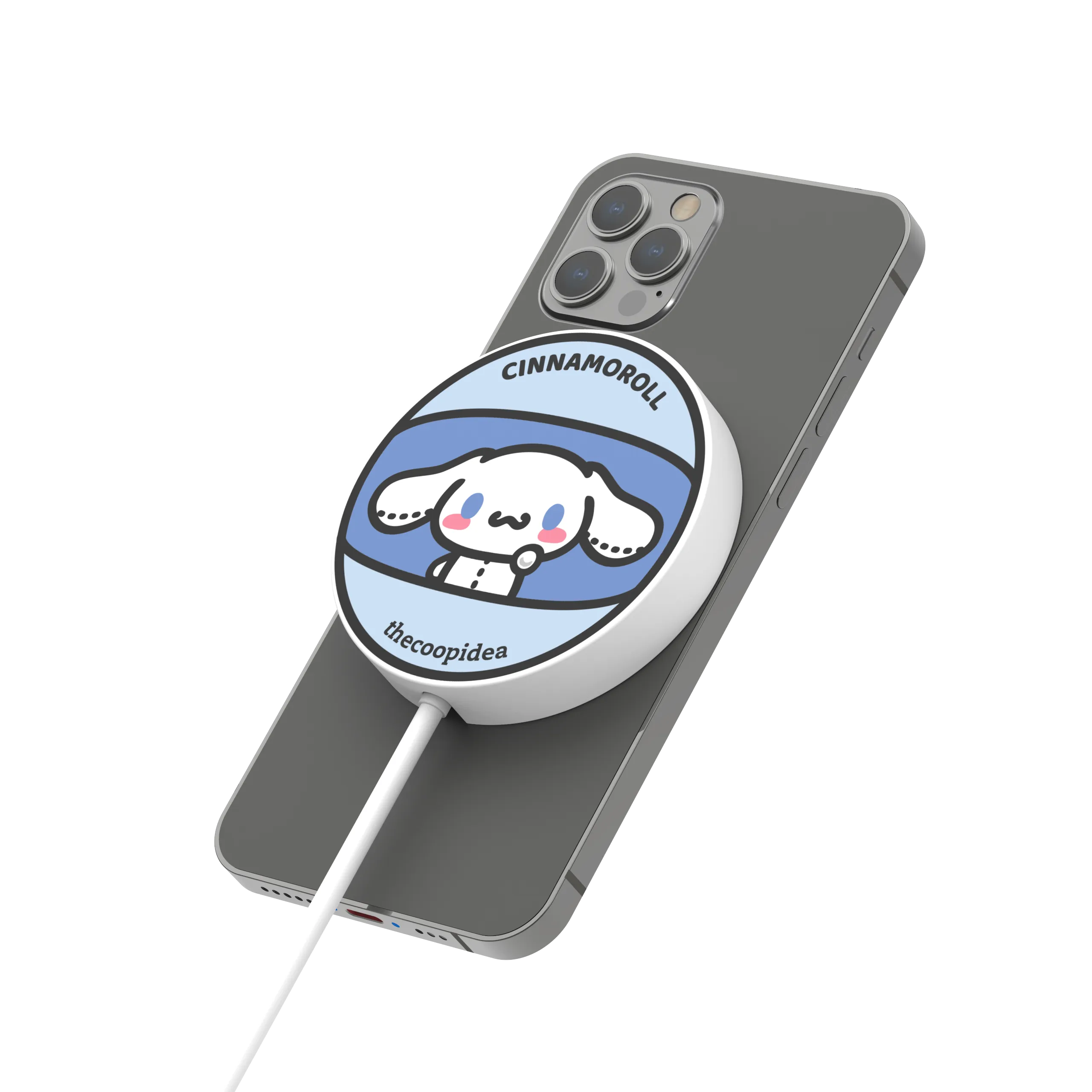 Sanrio GACHA Magnetic Charging Pad - Cinnamoroll