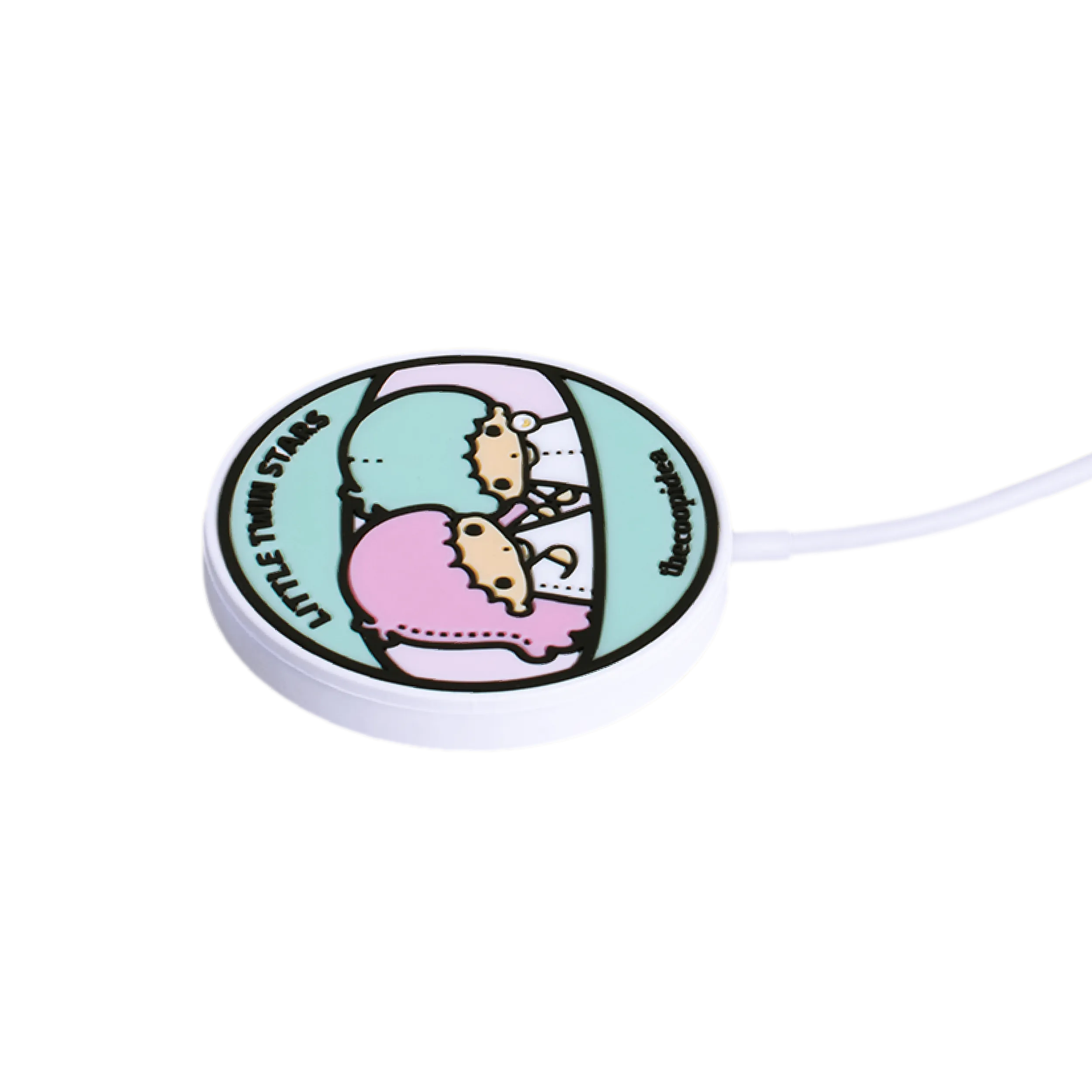 Sanrio GACHA Magnetic Charging Pad - Little Twin Stars