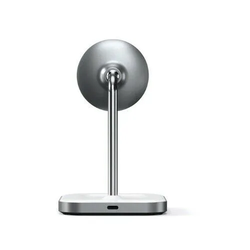 Satechi Magnetic 2-in-1 Wireless Charging Stand Charger- LED Indicator Light