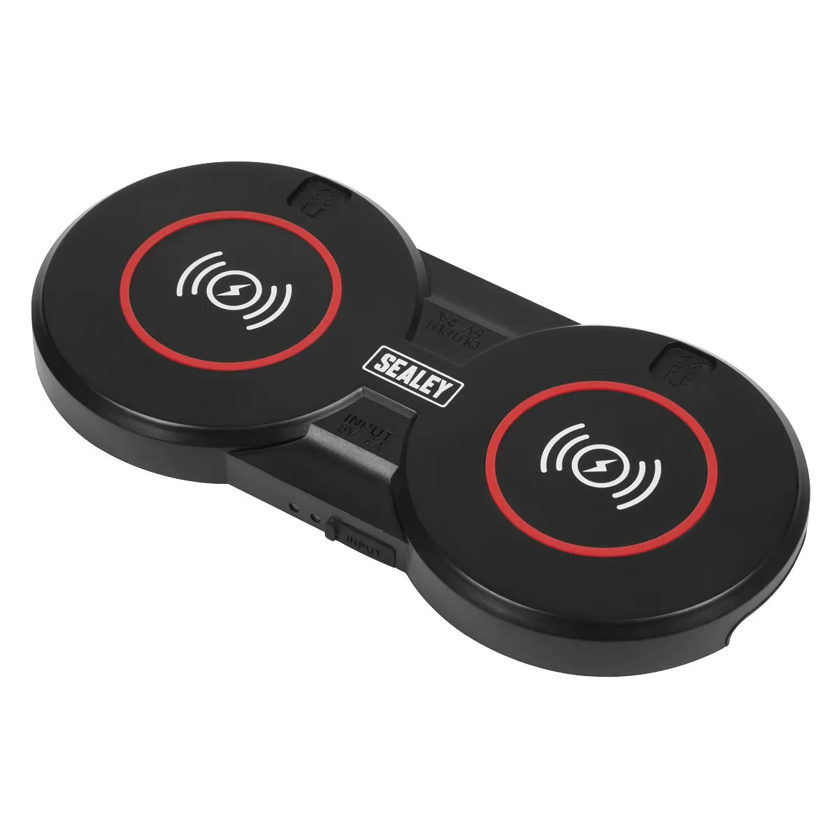 Sealey Wireless Charging Base Double 5V⎓2A