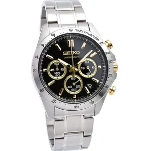 SEIKO SELECTION 10 ATM Water Resistant Gold x Silver SBTR015 Men's Watch