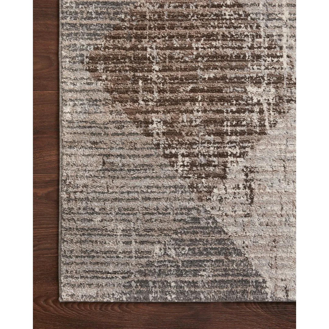 Sidwell Geometric Brown/Gray Area Rug Corrigan Studio® Rug Size: Rectangle 9'3" x 13'3"
