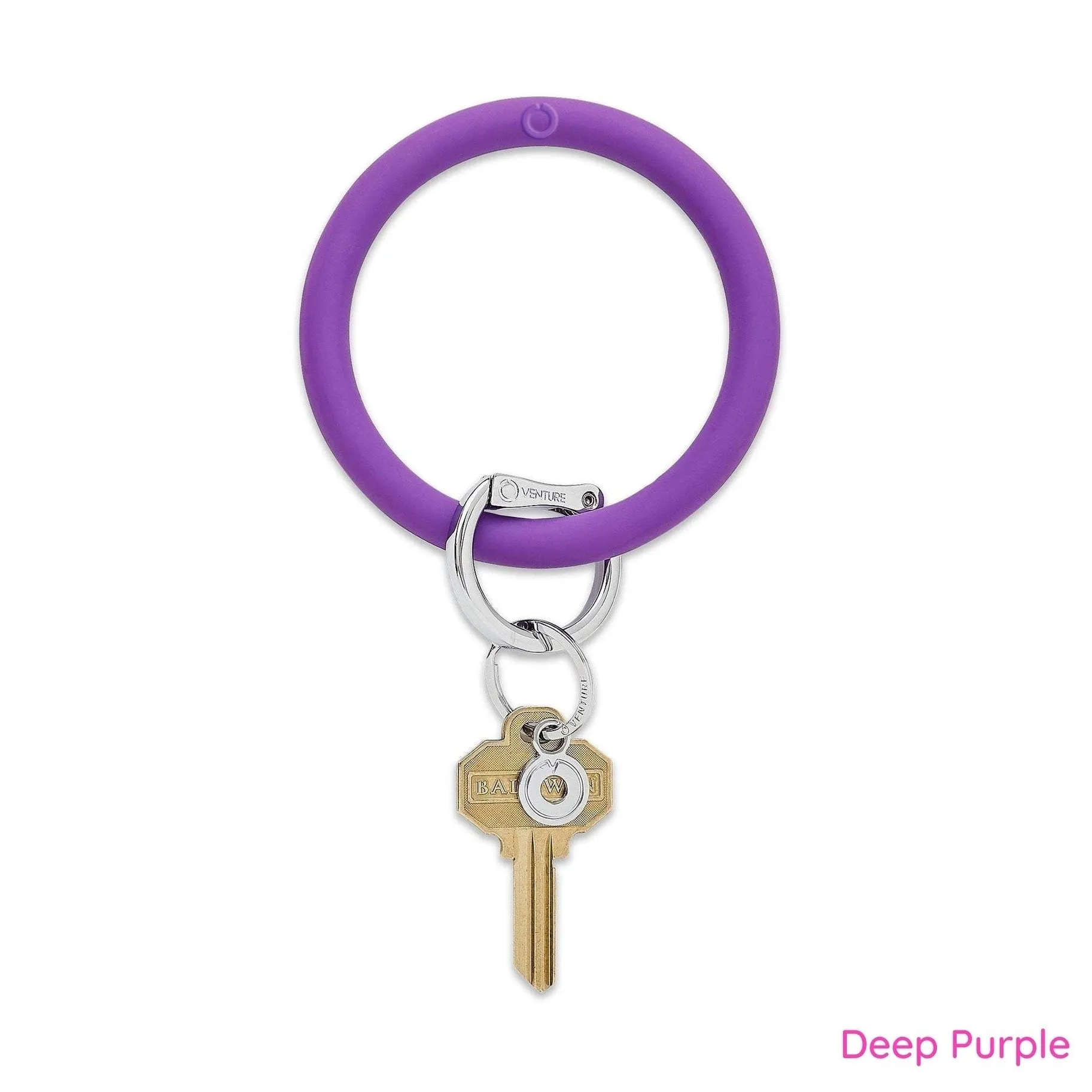 Silicone O Key Ring