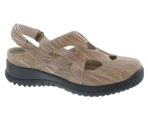 SMILES Khaki Stripe Leather