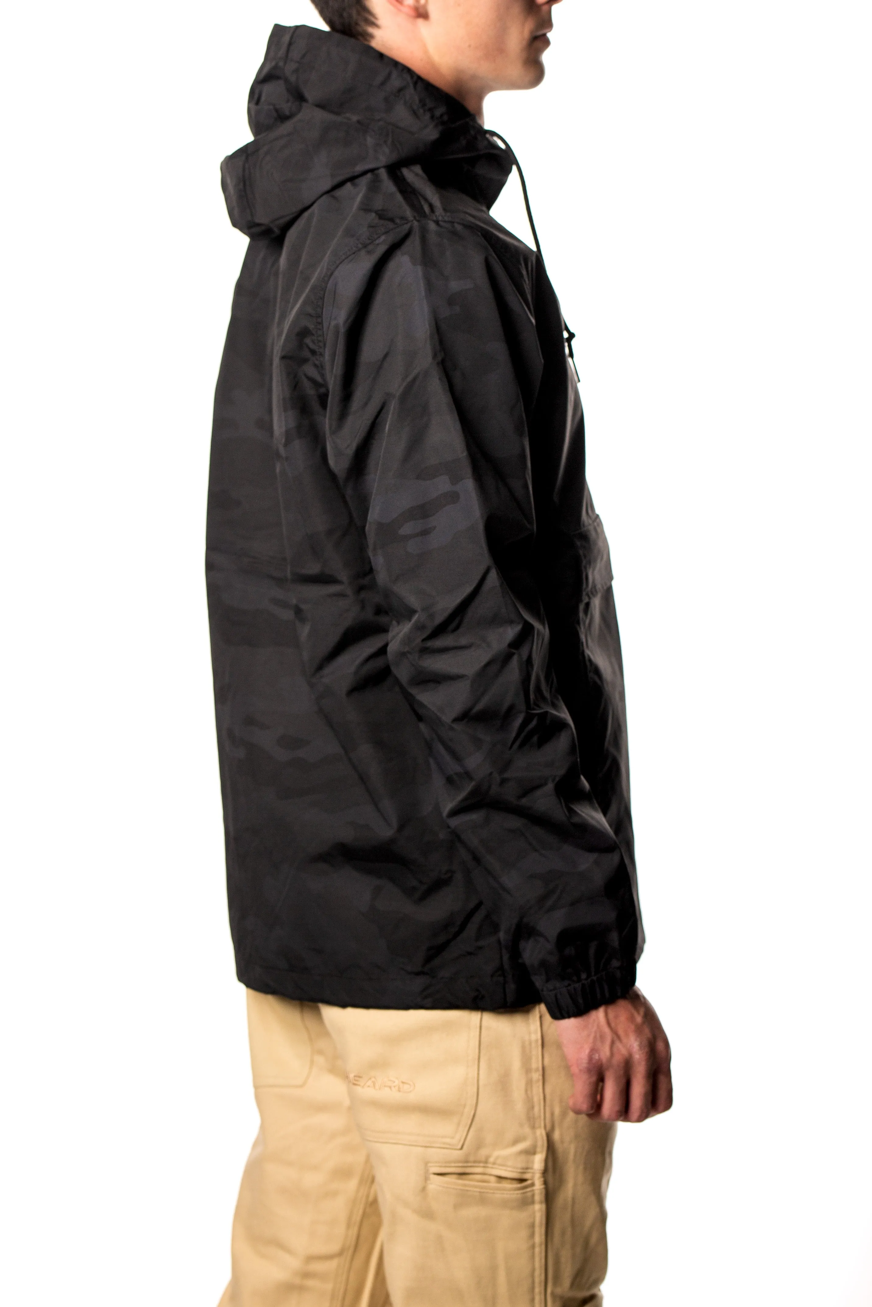 Solventless Wash Jacket - Black Camo & Gold