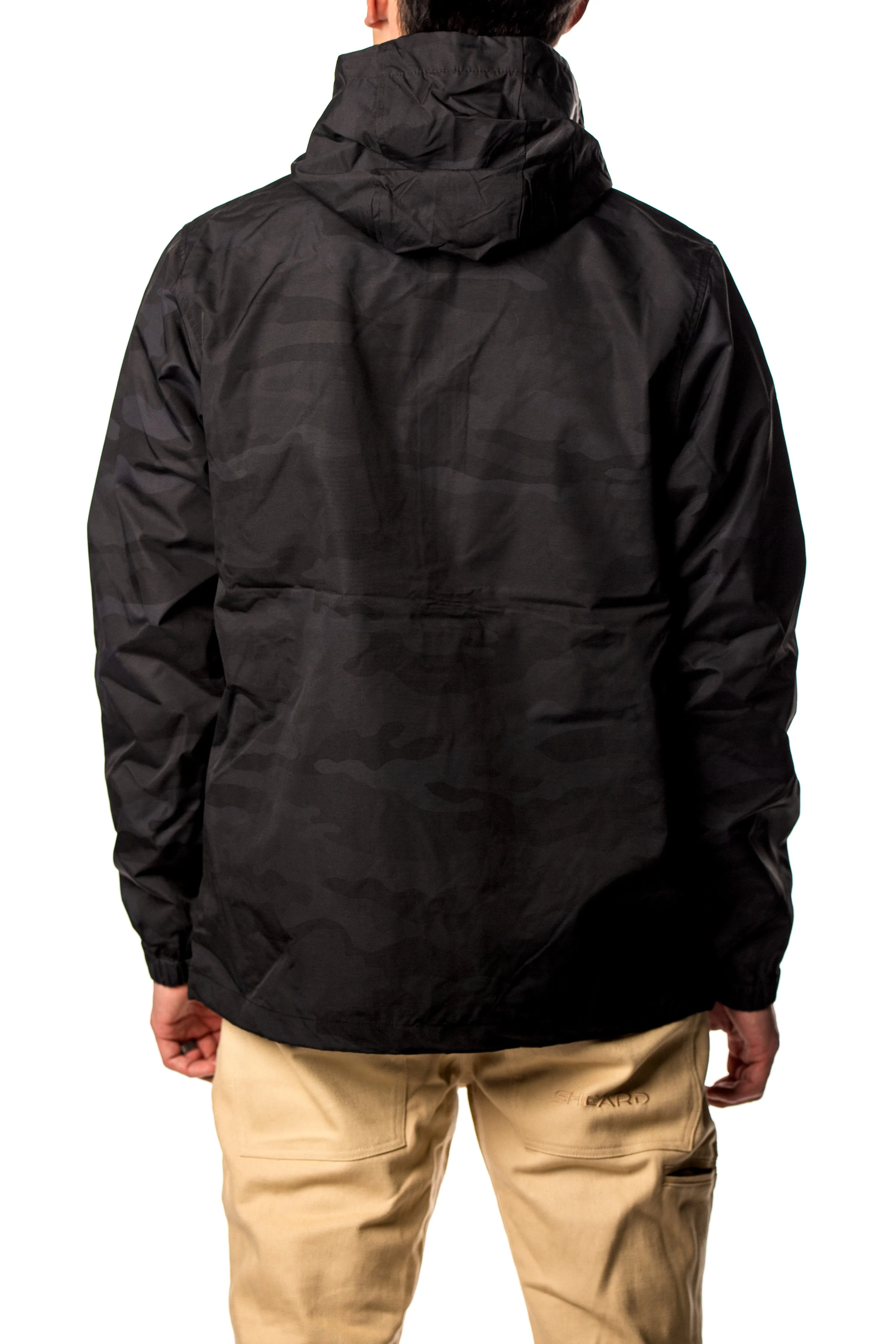 Solventless Wash Jacket - Black Camo & Gold