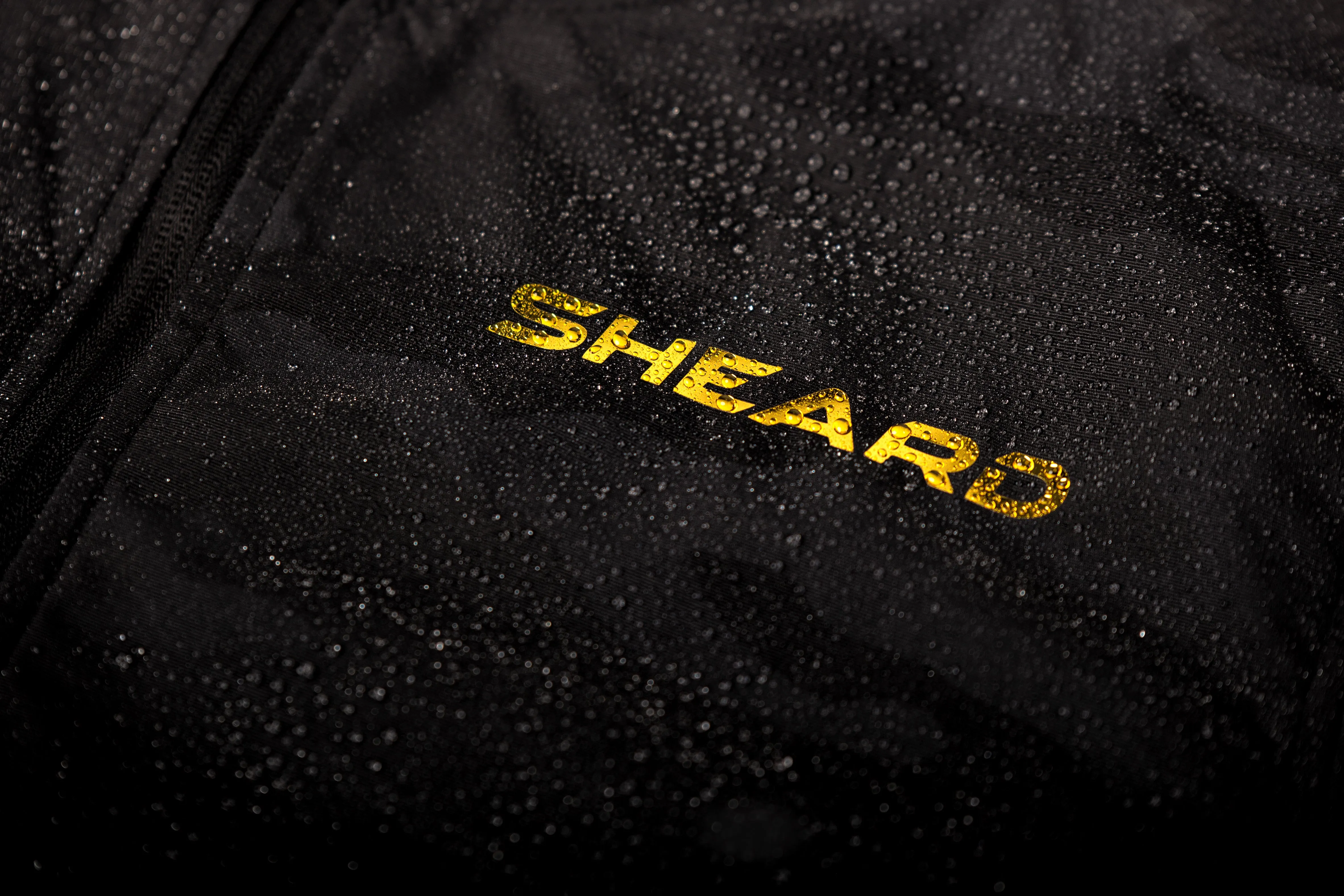 Solventless Wash Jacket - Black Camo & Gold