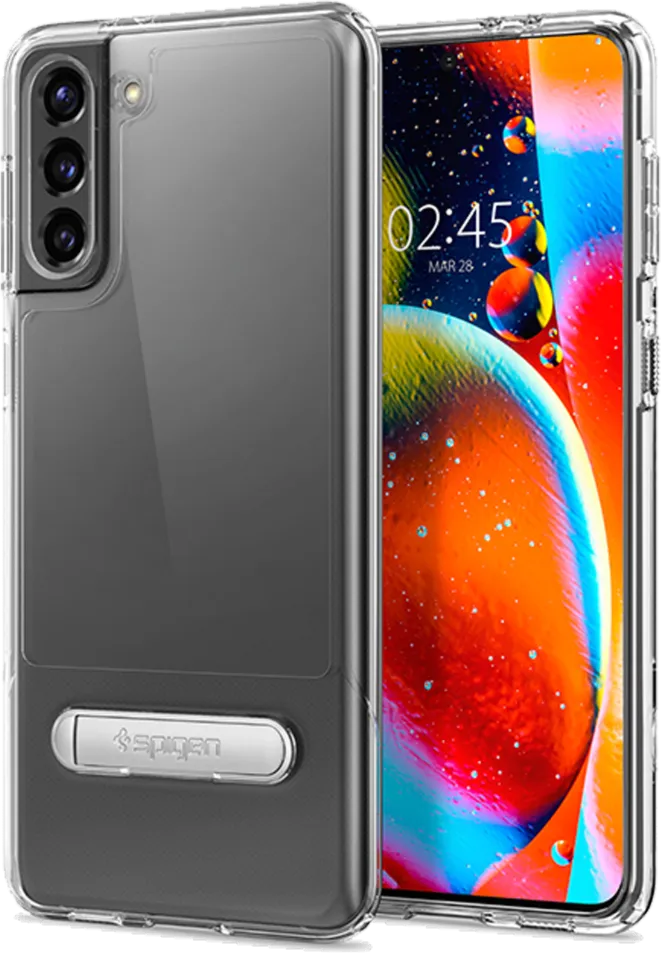 Spigen - Slim Armor Essential S Case For Samsung Galaxy S21 5g - Crystal Clear
