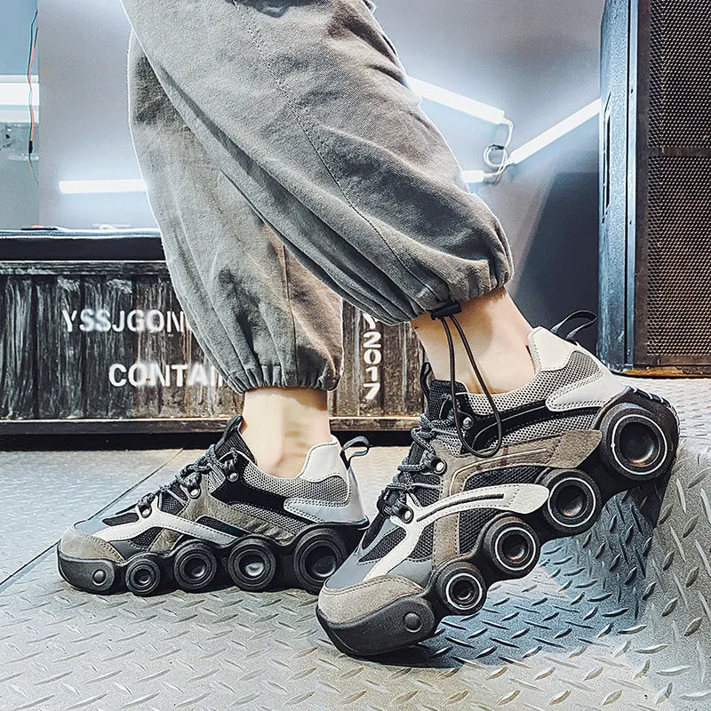 Spring New Daddy Shoes Platform Low Top
