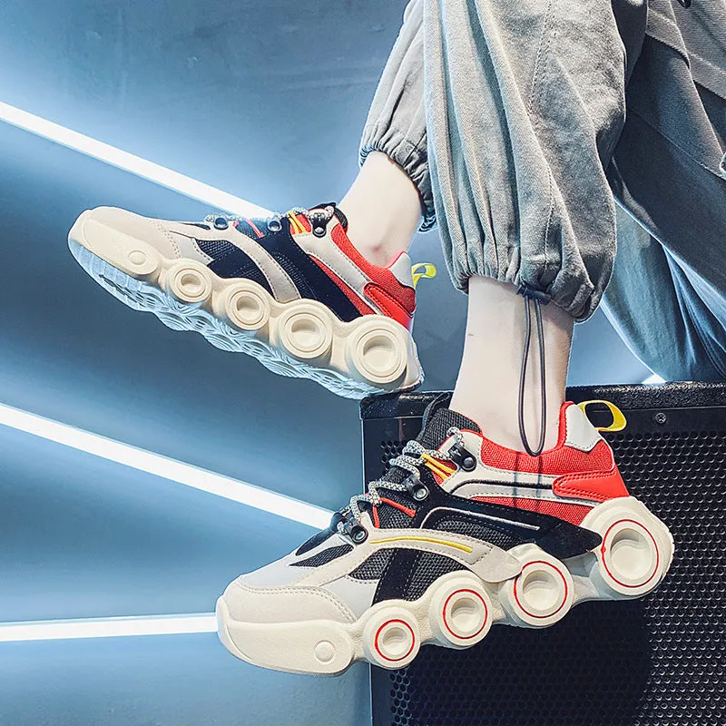 Spring New Daddy Shoes Platform Low Top