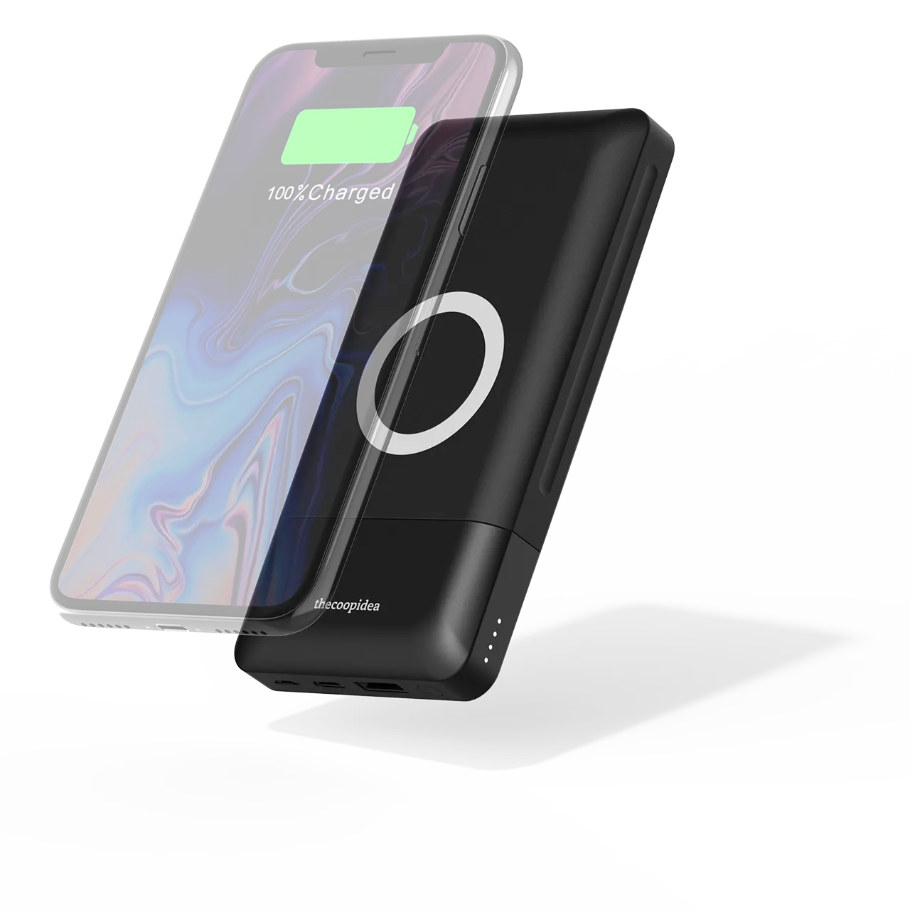 Stack 18W PD   10W Wireless Charging 10000mAh Powerbank