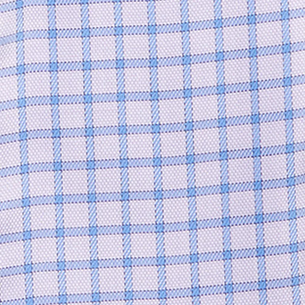 Stain Resistant Twill Check - Lavender