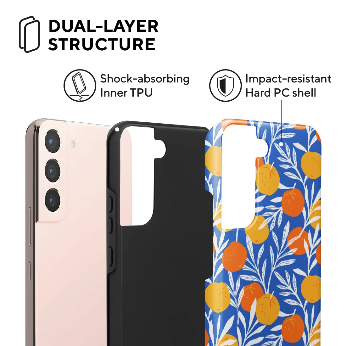 Summer Tangerine - Samsung Galaxy S22 5G Case