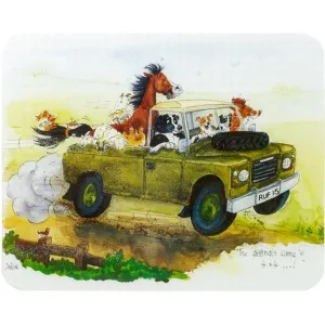 The Animals Came In 4x4 Worktop Protector