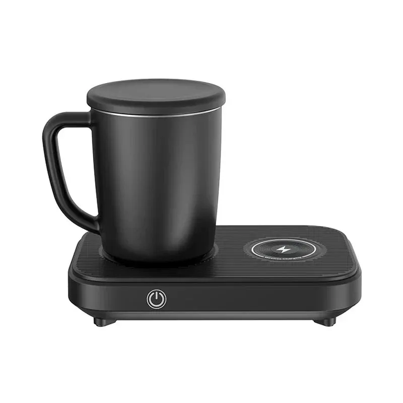 ThermoLuxe | 3-in-1 Smart Mug Warmer with Wireless Charging