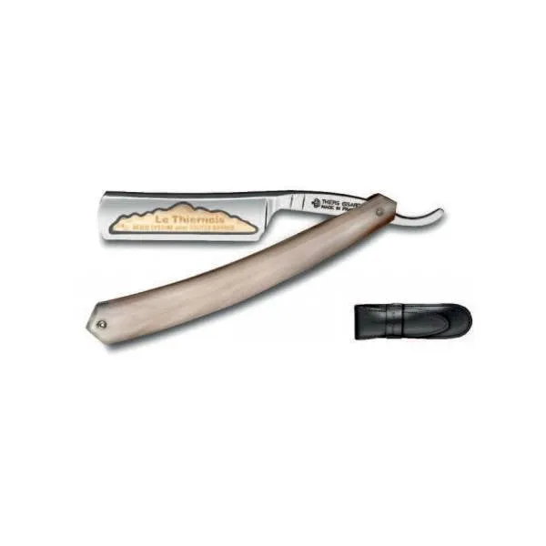 Thiers-Issard 6/8" 'SPARTACUS' Real Blonde Horn 'FESTON' Straight Razor