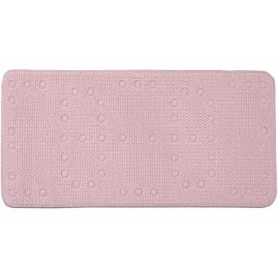 Tip Top Chef Deluxe Waffle Tub Mat Extra Thick 17x36 Blush 17x36 Pink
