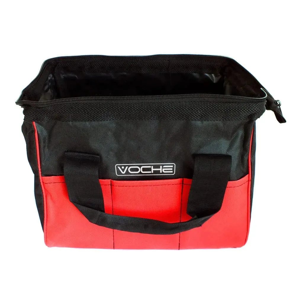 Tool Bag Voche® 300mm 12" Heavy Duty 6 Pocket Nylon Zip Up Tool Holdall Toolbag