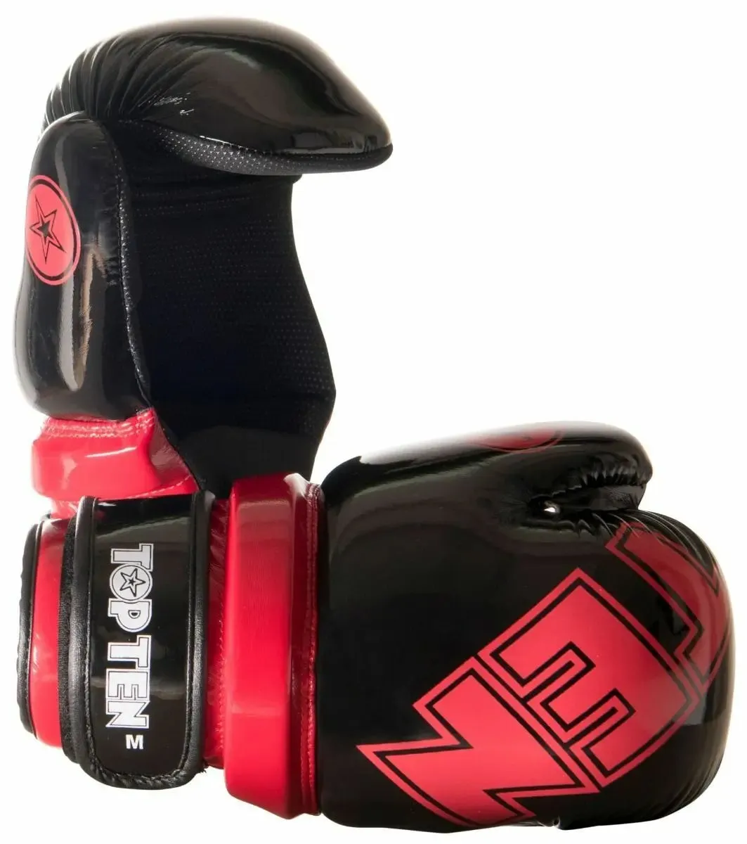 Top Ten Glossy Block Pointfighter Gloves