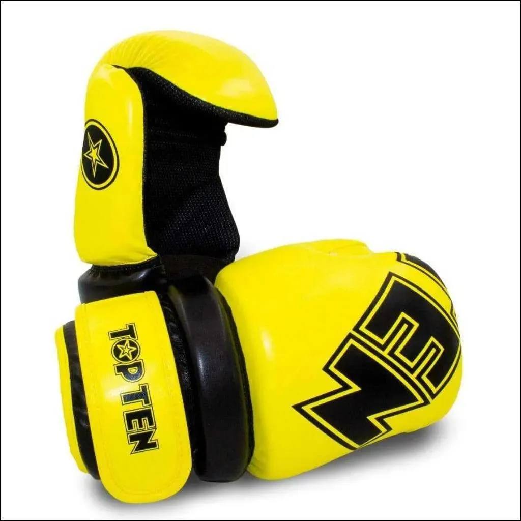 Top Ten Glossy Block Pointfighter Gloves
