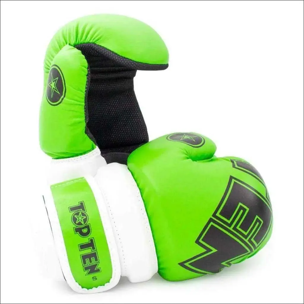 Top Ten Glossy Block Pointfighter Gloves