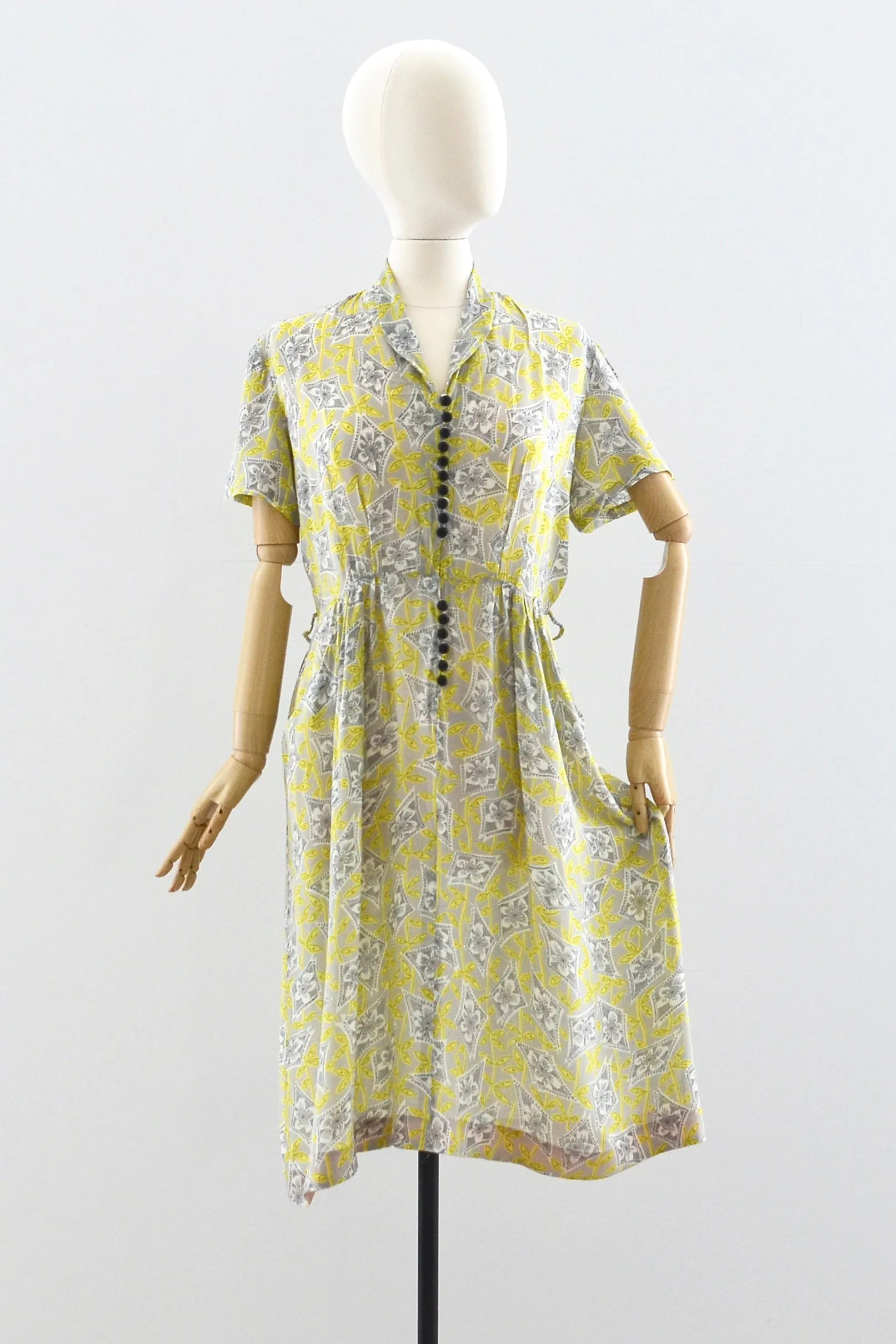 Trailing Foliage Dress / M L