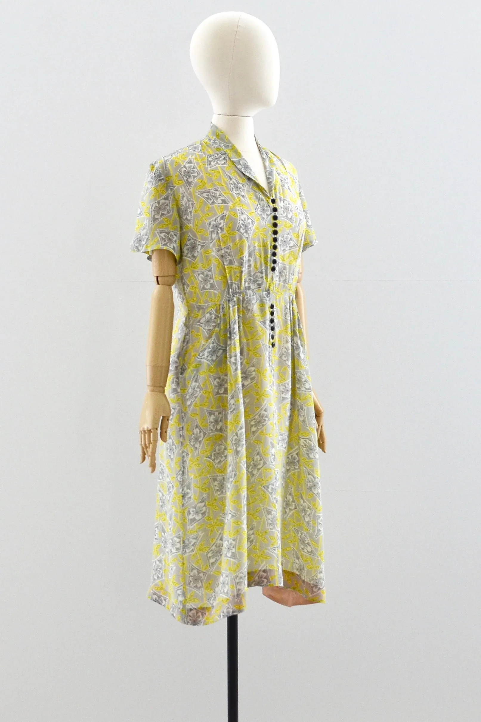 Trailing Foliage Dress / M L