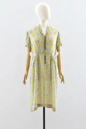 Trailing Foliage Dress / M L