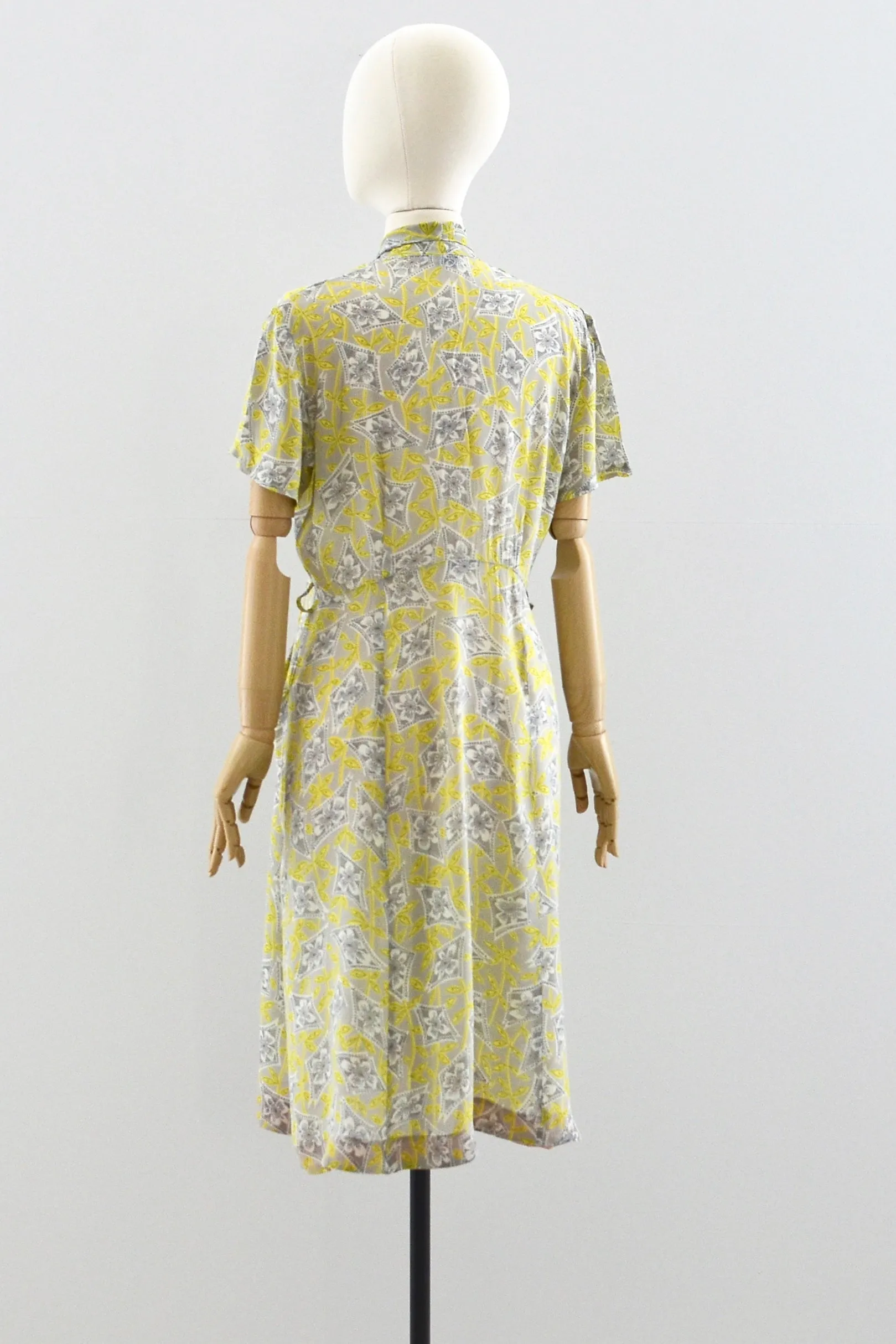 Trailing Foliage Dress / M L