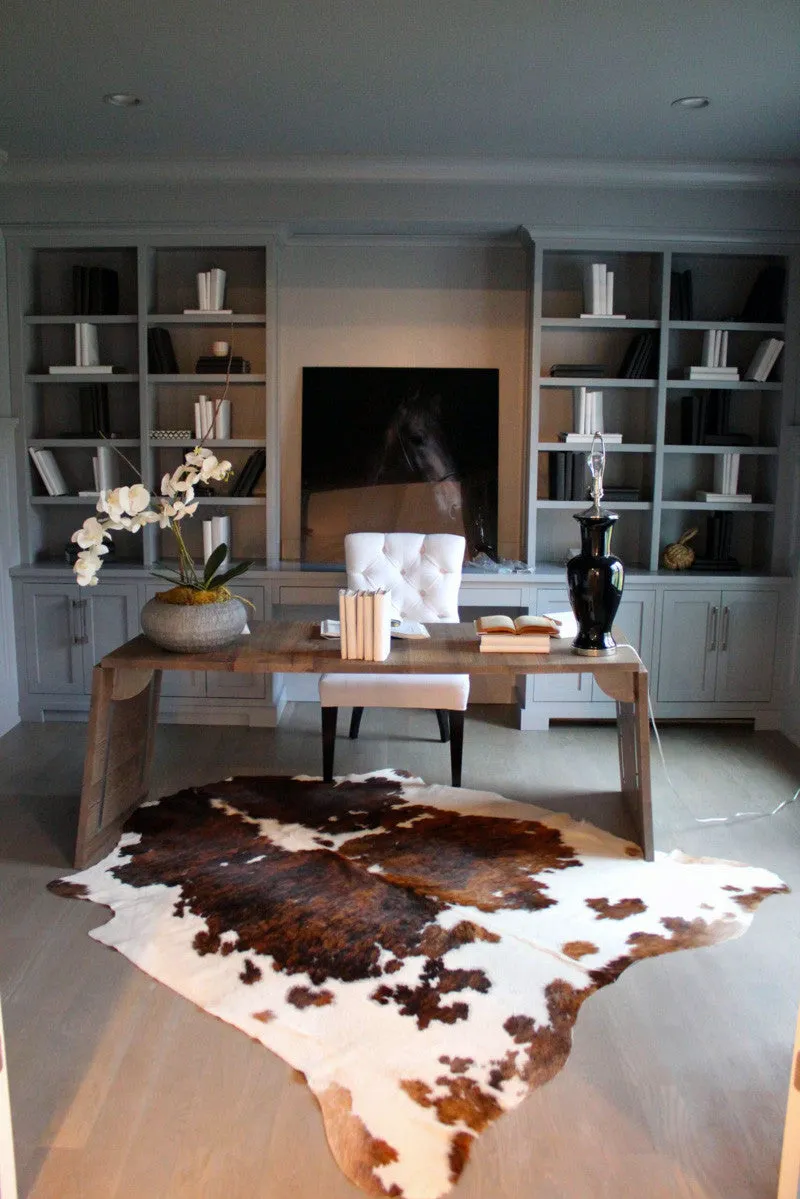Tricolor Cowhide Rug - XL