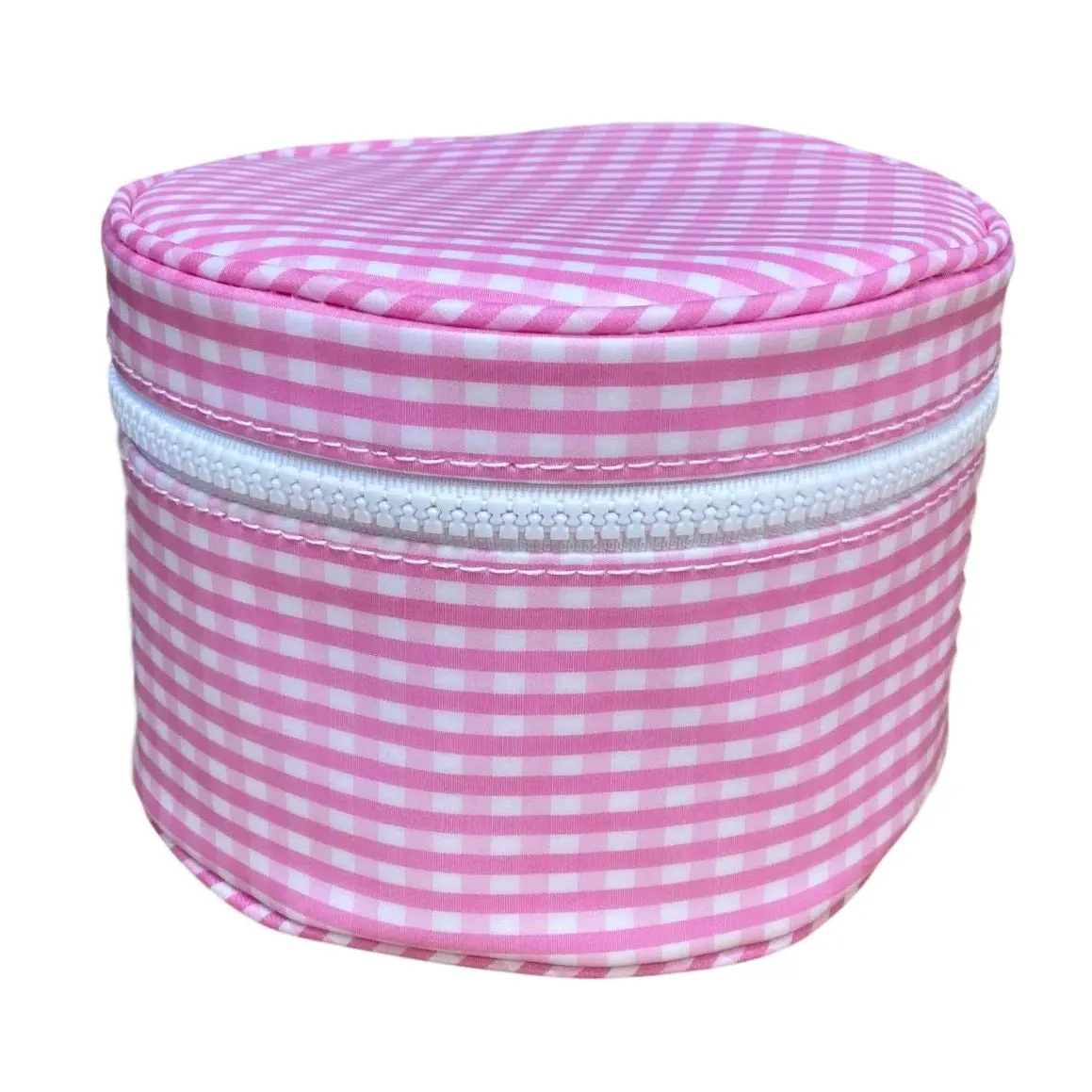 TRVL Design Gingham Pink Round Up Jewel Case