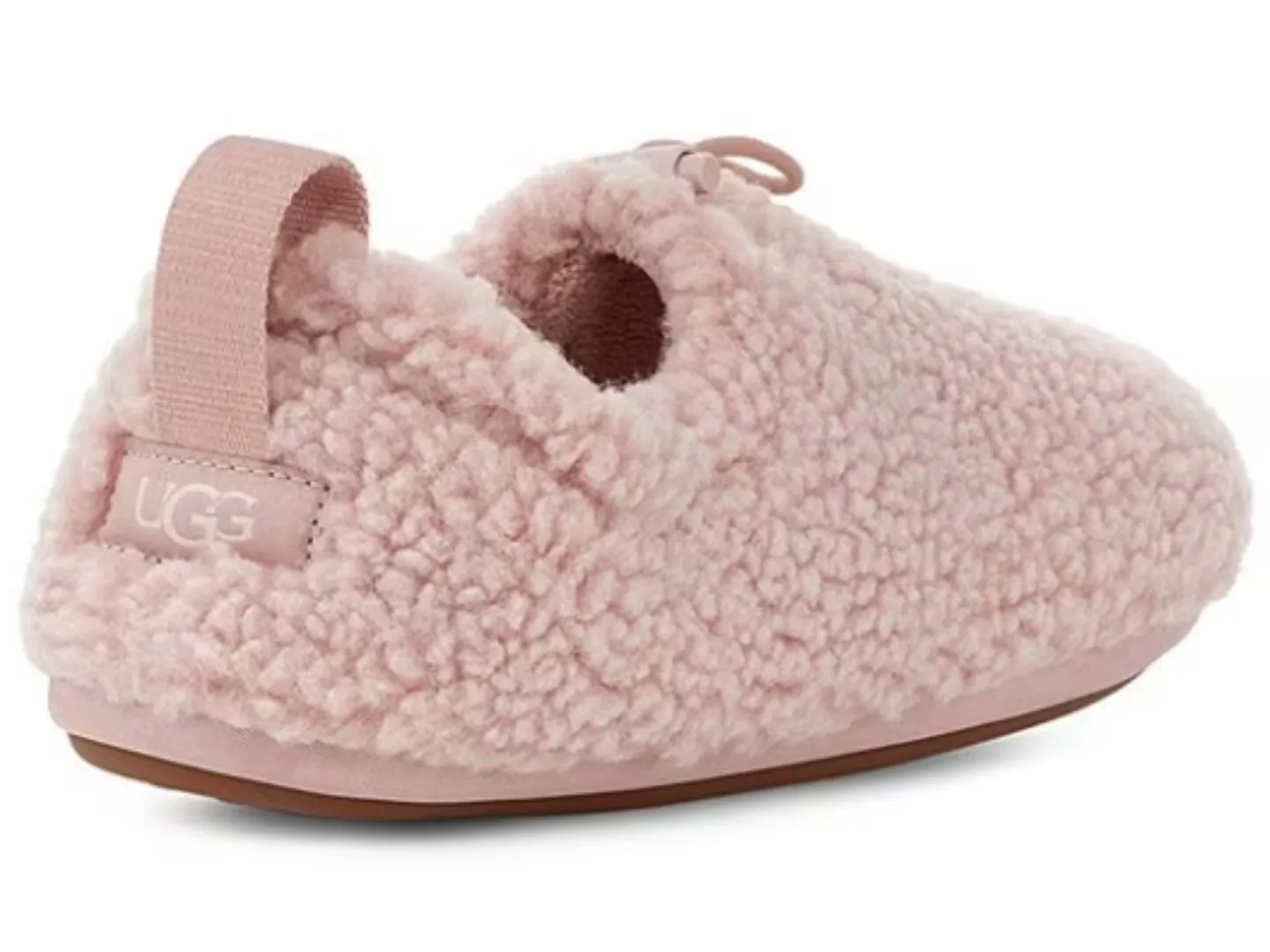 UGG: Plushy Slipper in Rose Grey